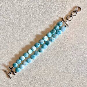 MARAHLAGO SEAFOAM LARIMAR BRACELET
